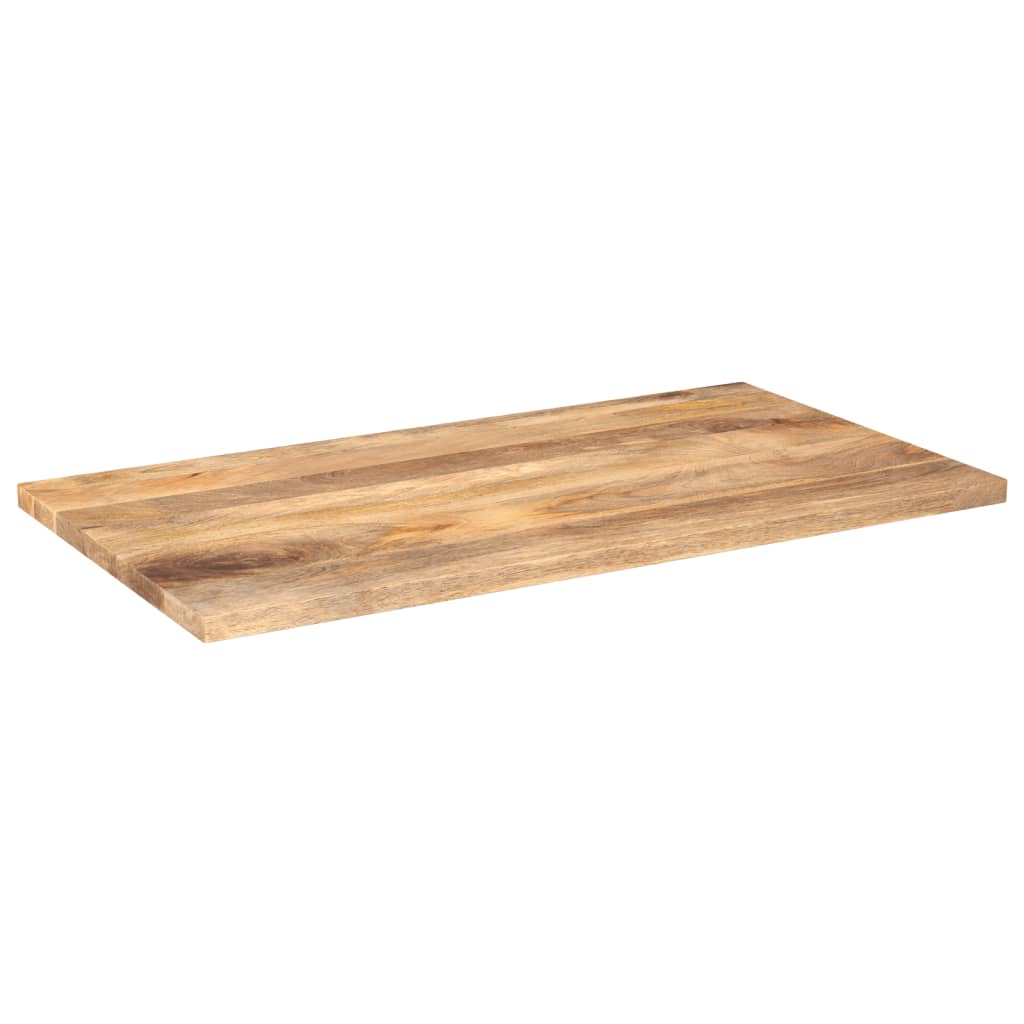 Tömör mangófa téglalap alakú asztallap 100 x 50 x 3,8 cm