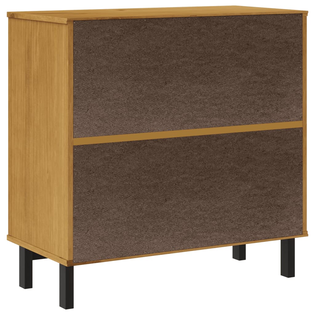 Flam tömör fenyőfa fiókos szekrény 80x40x80 cm Flam tömör fenyőfa fiókos szekrény 80x40x80 cm