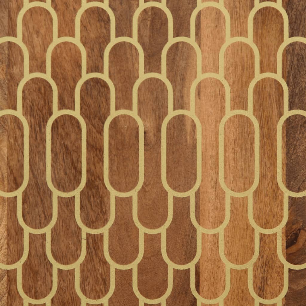 Tömör mangófa fürdőszobaszekrény 38 x 33 x 160 cm