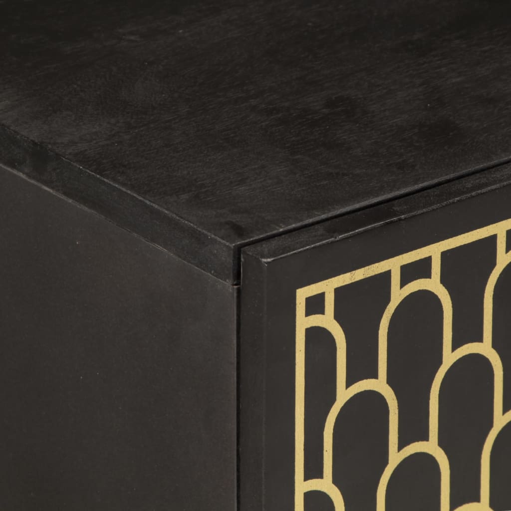 Tömör mangófa fürdőszobai mosdószekrény 62 x 33 x 58 cm