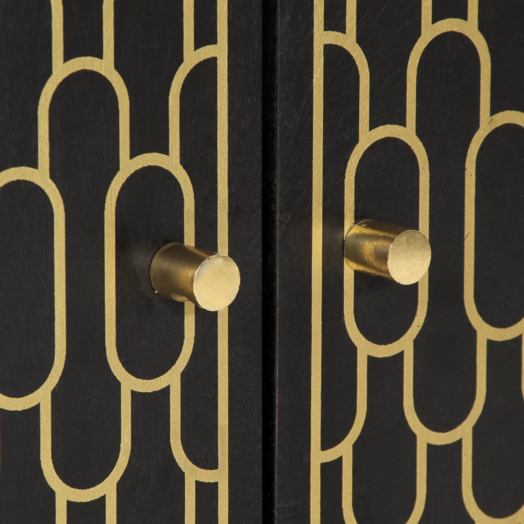 Tömör mangófa fürdőszobai mosdószekrény 62 x 33 x 58 cm