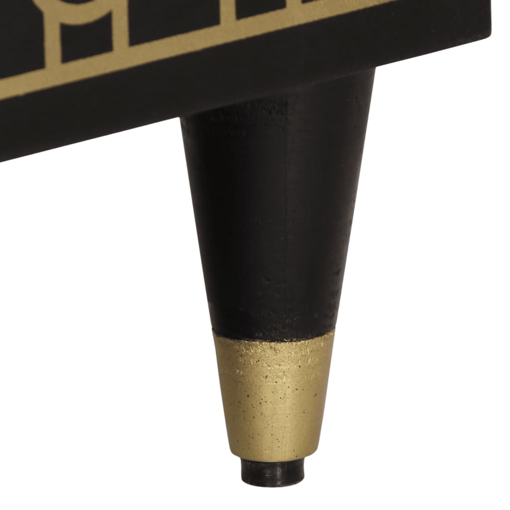 Tömör mangófa fürdőszobai mosdószekrény 62 x 33 x 58 cm