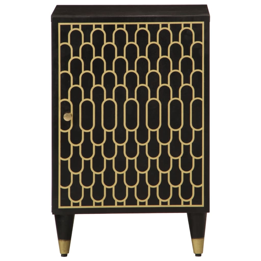 Tömör mangófa fürdőszobaszekrény 38 x 33 x 58 cm