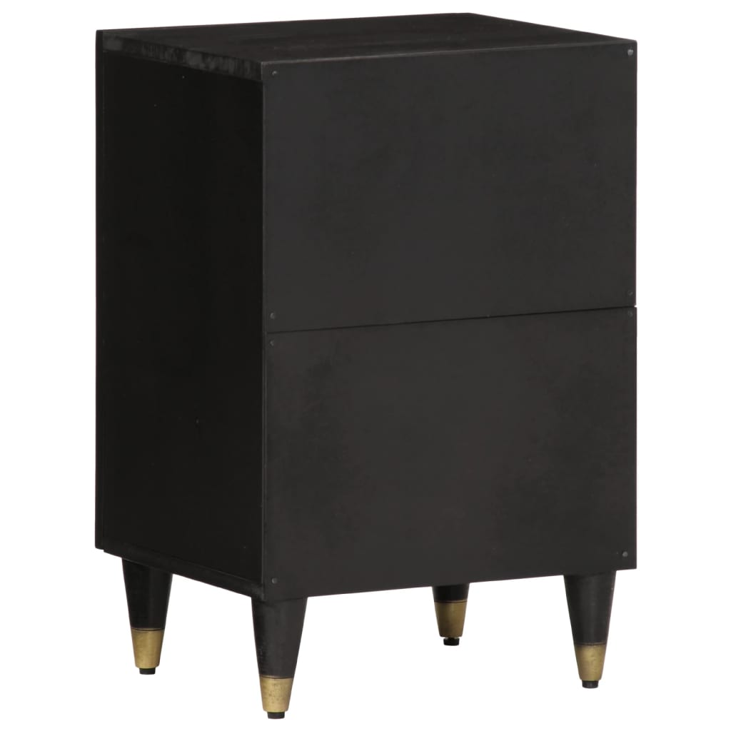 Tömör mangófa fürdőszobaszekrény 38 x 33 x 58 cm