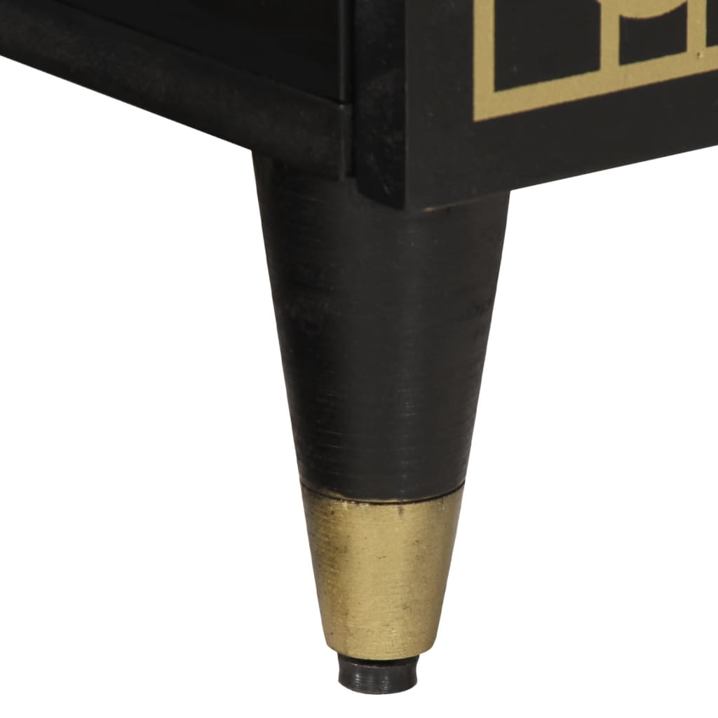 Tömör mangófa fürdőszobaszekrény 38 x 33 x 58 cm