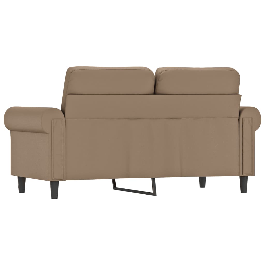 2 személyes cappuccino színű műbőr kanapé 120 cm 2 személyes cappuccino színű műbőr kanapé 120 cm