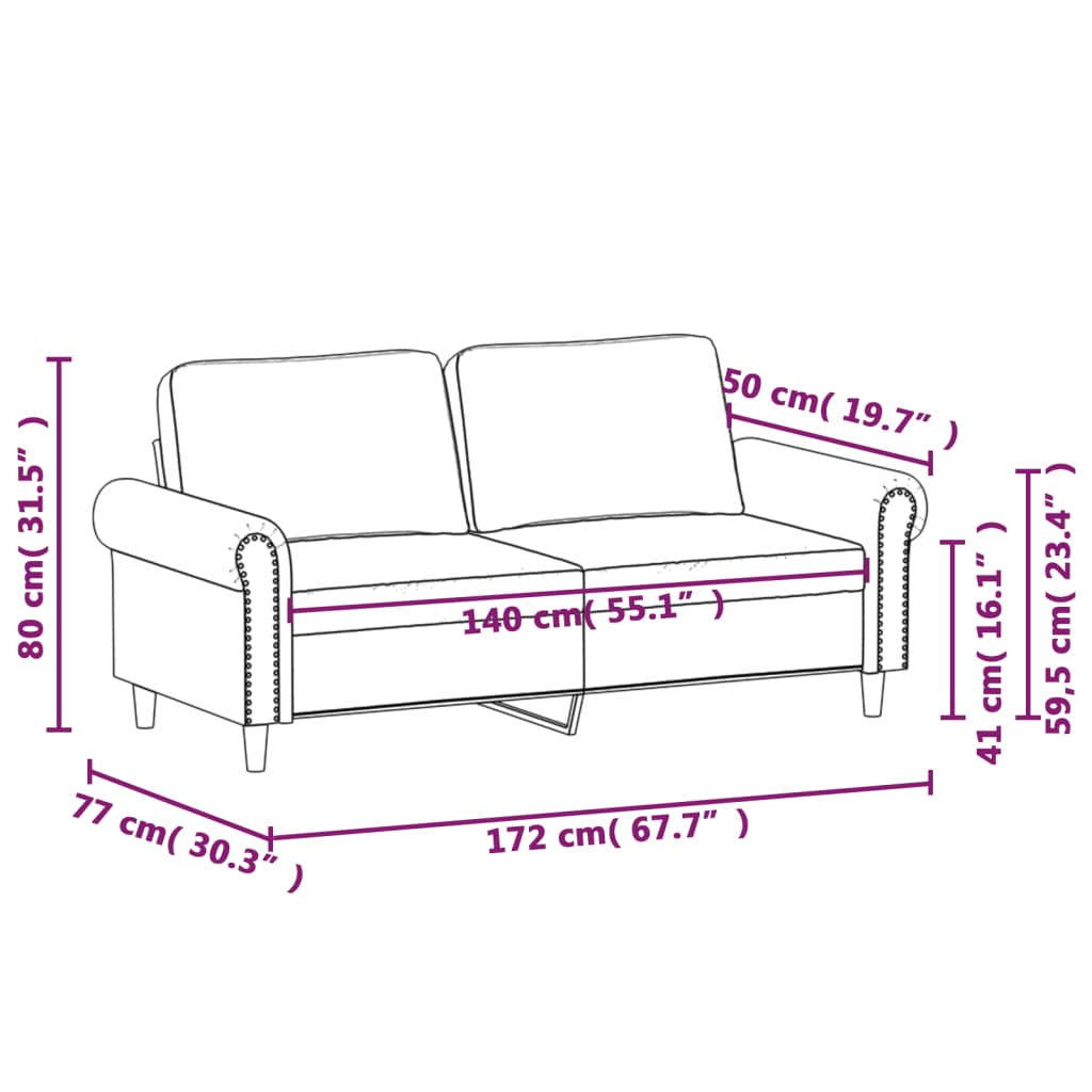 2 személyes krémszínű műbőr kanapé 140 cm 2 személyes krémszínű műbőr kanapé 140 cm