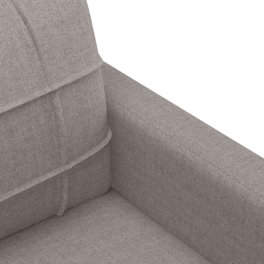 Kétszemélyes fekete szövetkanapé 120 cm Kétszemélyes fekete szövetkanapé 120 cm