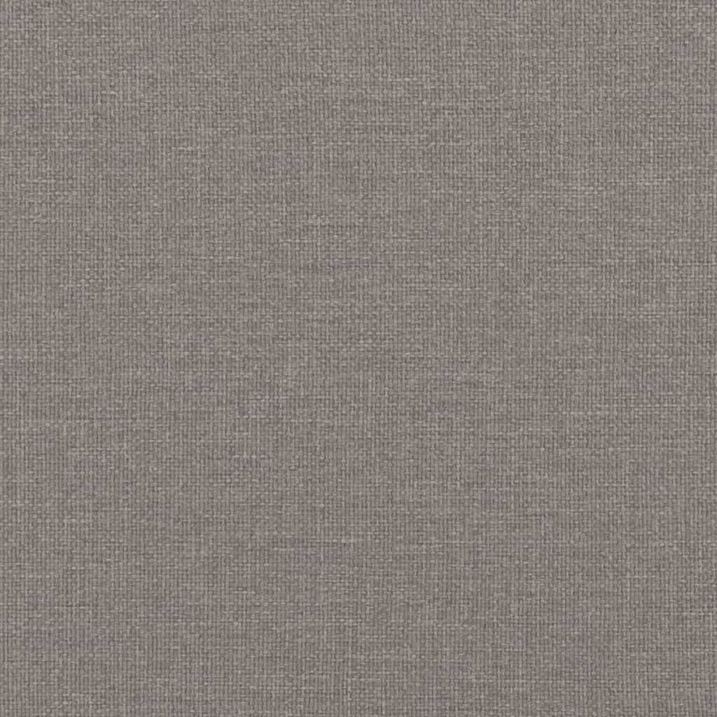 Kétszemélyes fekete szövetkanapé 120 cm Kétszemélyes fekete szövetkanapé 120 cm