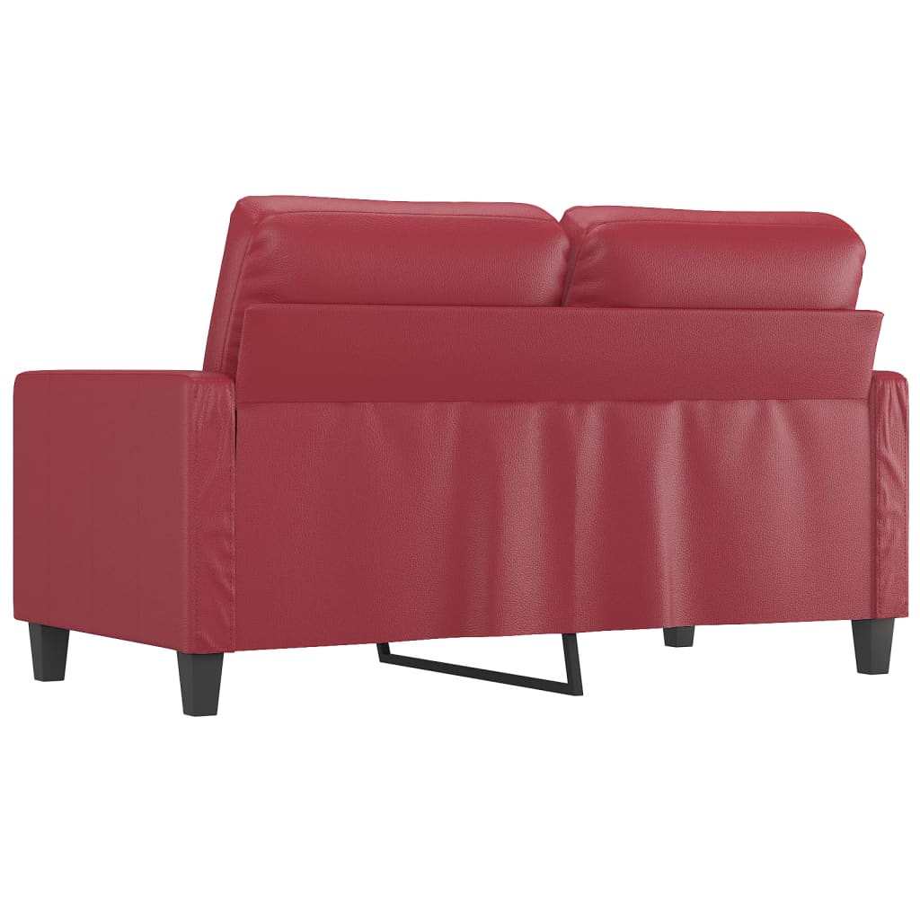 2 személyes bordó műbőr kanapé 120 cm 2 személyes bordó műbőr kanapé 120 cm