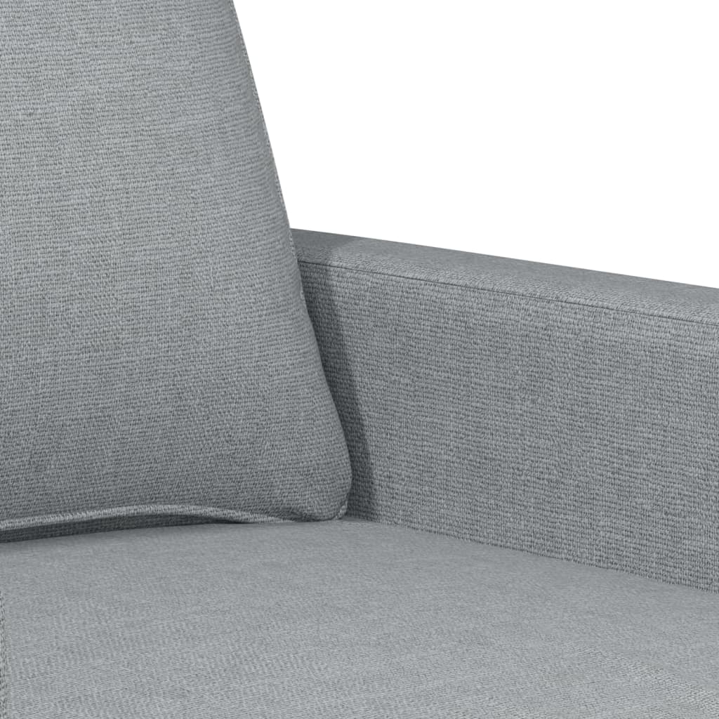 Világosszürke szövet kanapéfotel 60 cm Világosszürke szövet kanapéfotel 60 cm