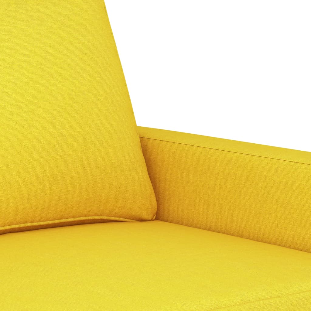 Világossárga szövet kanapéfotel 60 cm Világossárga szövet kanapéfotel 60 cm
