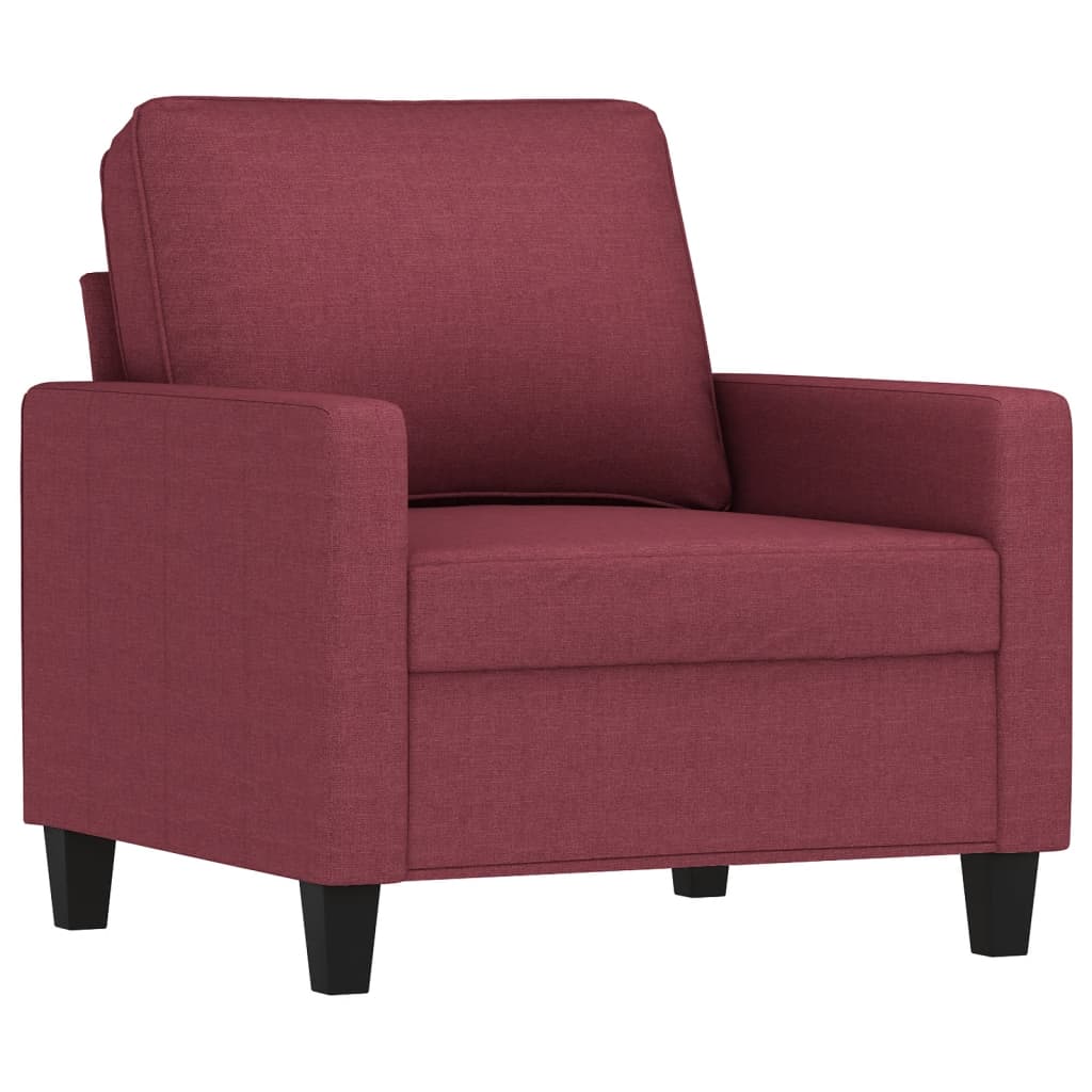 Bordó szövet kanapéfotel 60 cm Bordó szövet kanapéfotel 60 cm