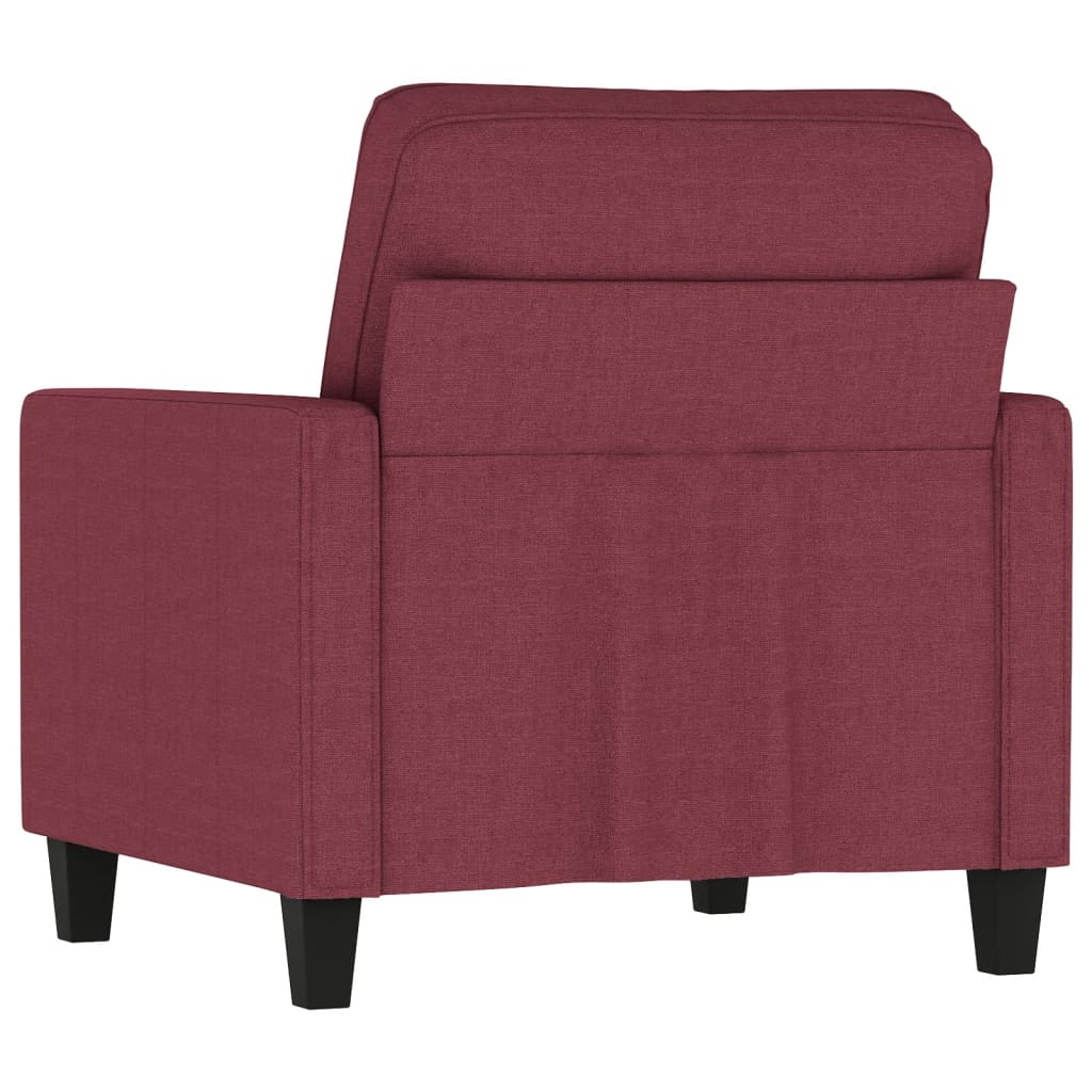 Bordó szövet kanapéfotel 60 cm Bordó szövet kanapéfotel 60 cm