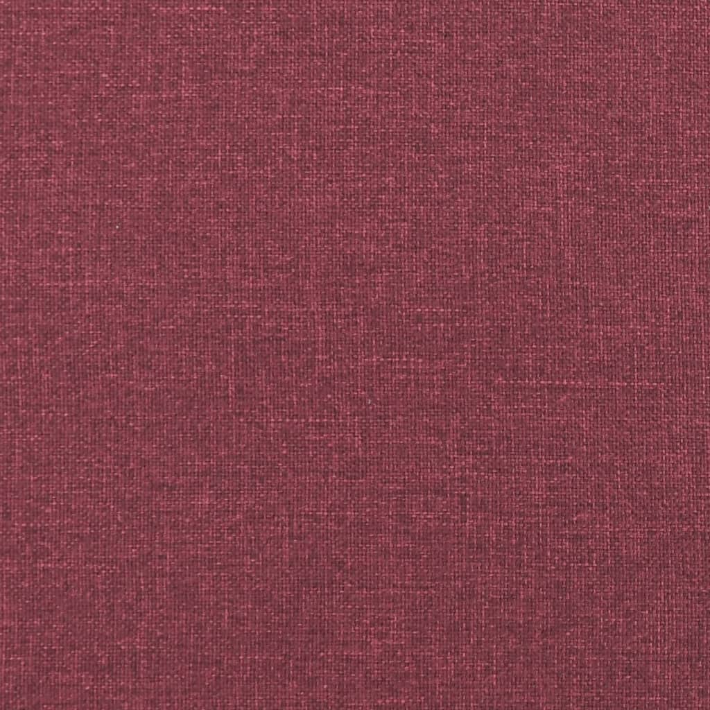 Kétszemélyes bordó szövet kanapé 120 cm Kétszemélyes bordó szövet kanapé 120 cm