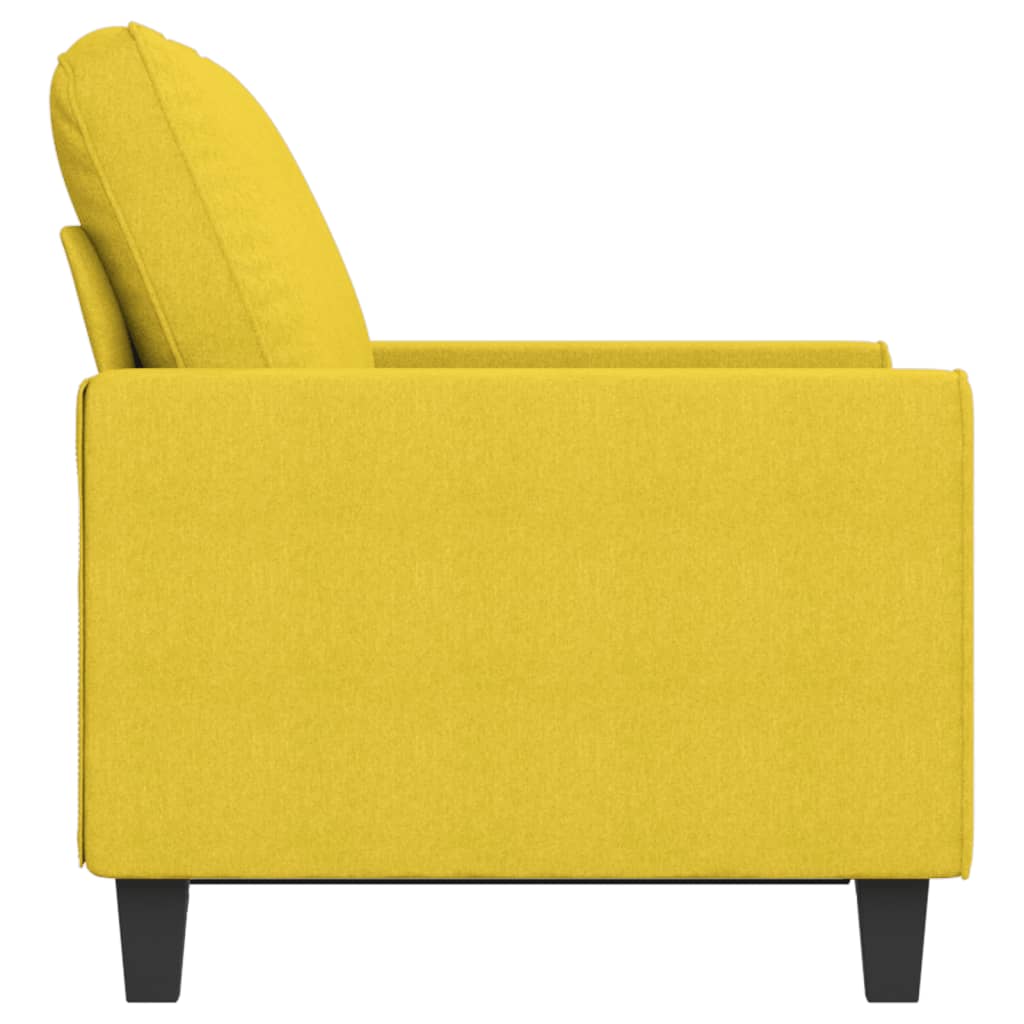 2 személyes világossárga szövet kanapé 120 cm 2 személyes világossárga szövet kanapé 120 cm