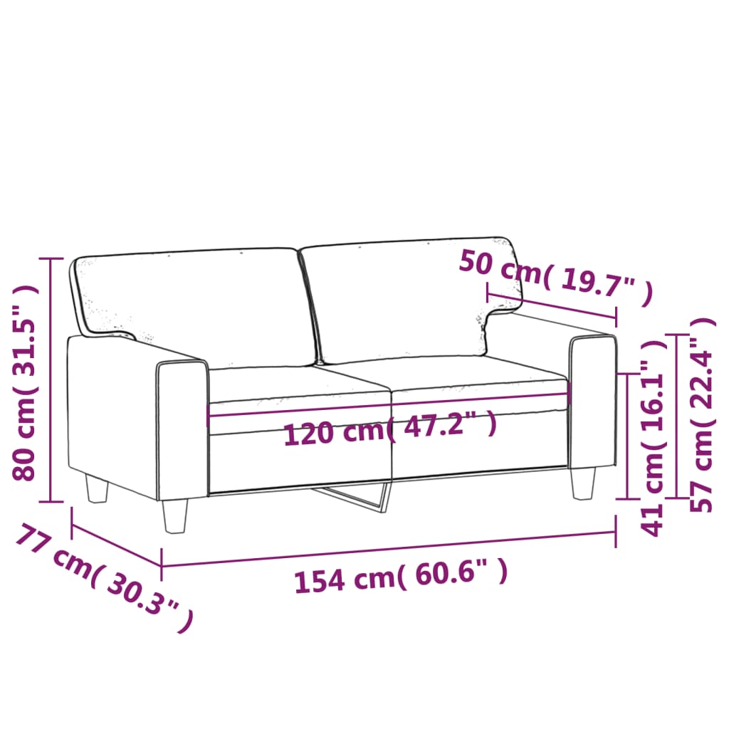 2 személyes szürke műbőr kanapé 120 cm 2 személyes szürke műbőr kanapé 120 cm