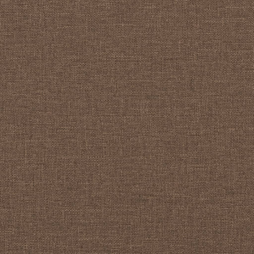 Kétszemélyes barna szövetkanapé 120 cm Kétszemélyes barna szövetkanapé 120 cm