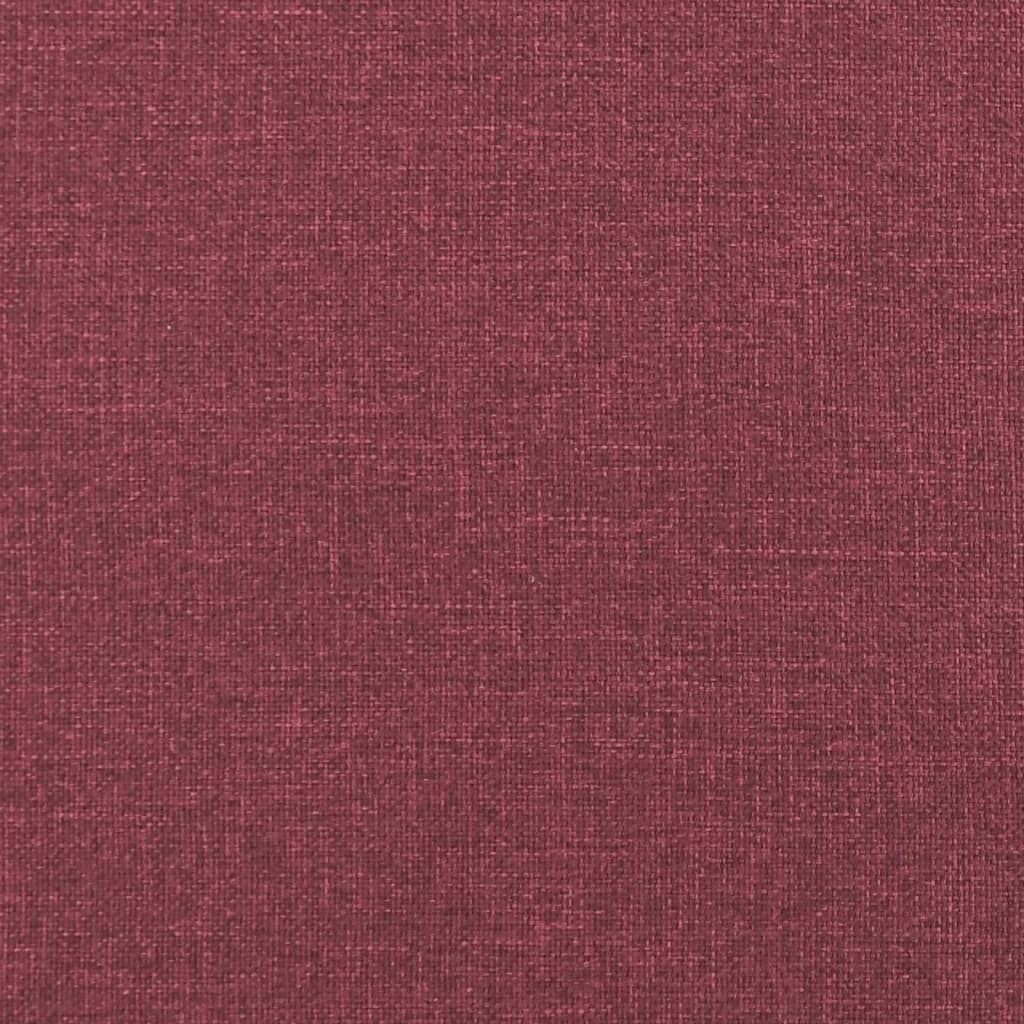 Kétszemélyes bordó szövet kanapé 120 cm Kétszemélyes bordó szövet kanapé 120 cm