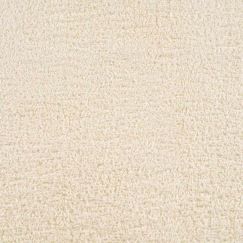 10 db krémszínű frogn zuhanytörölköző 70 x 140 cm 360 g/m²