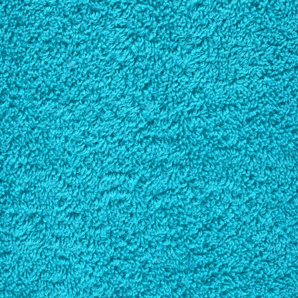 Prémium szaunatörölköző solund 10 db türkizkék 80 x 200 cm 600 g/m²