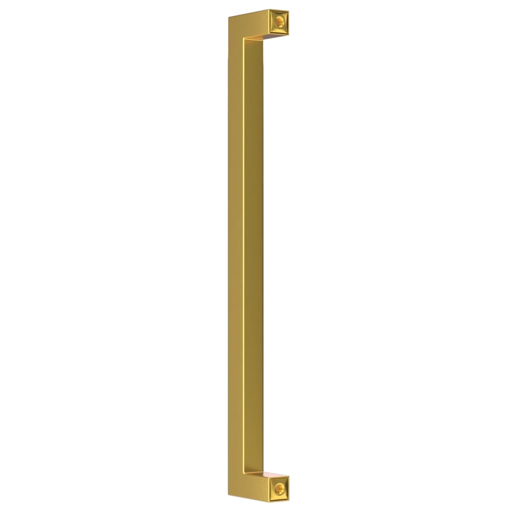 10 db aranyszínű rozsdamentes acél szekrényfogantyú 224 mm