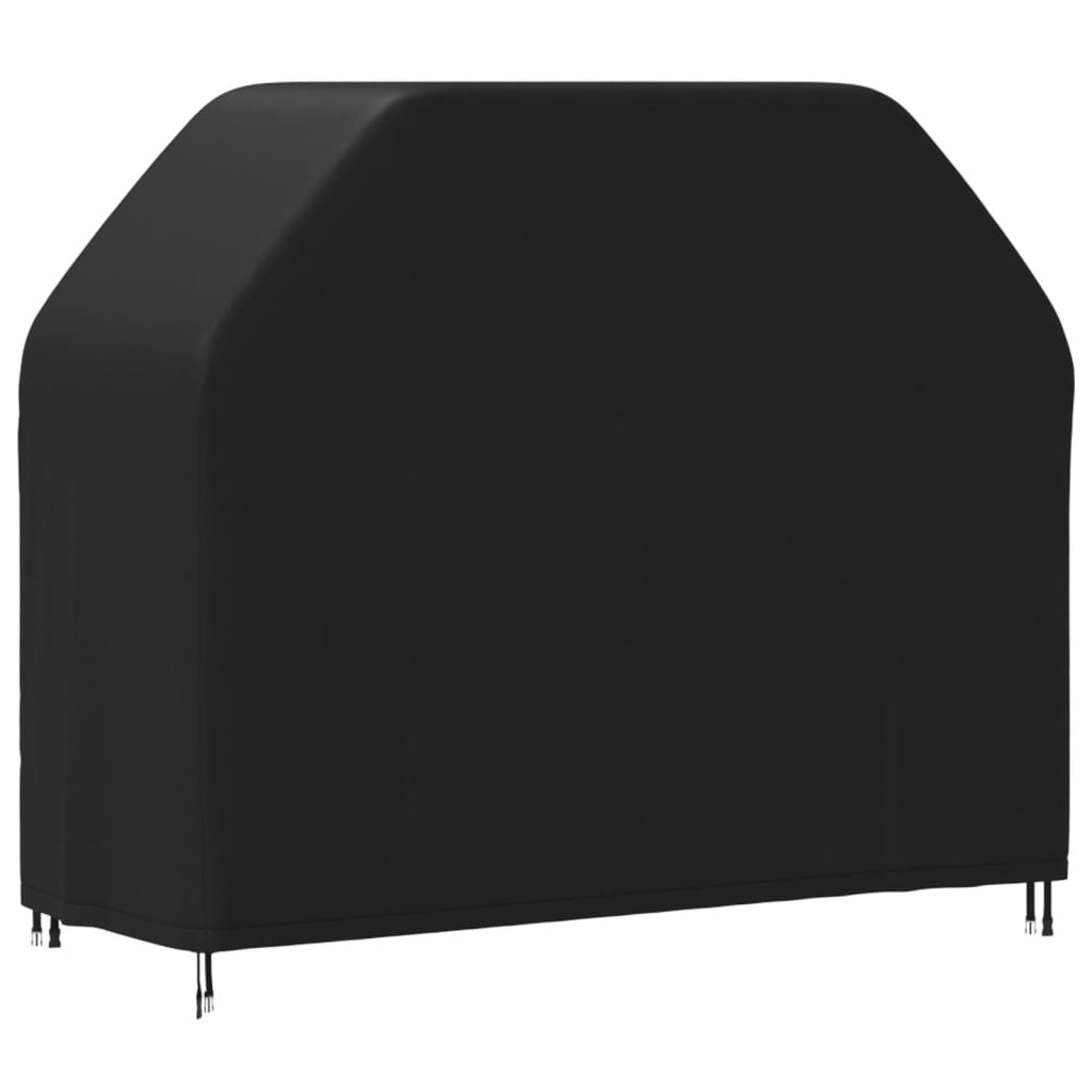 Fekete 420d oxford szövet grillsütőhuzat 140 x 58 x 106 cm