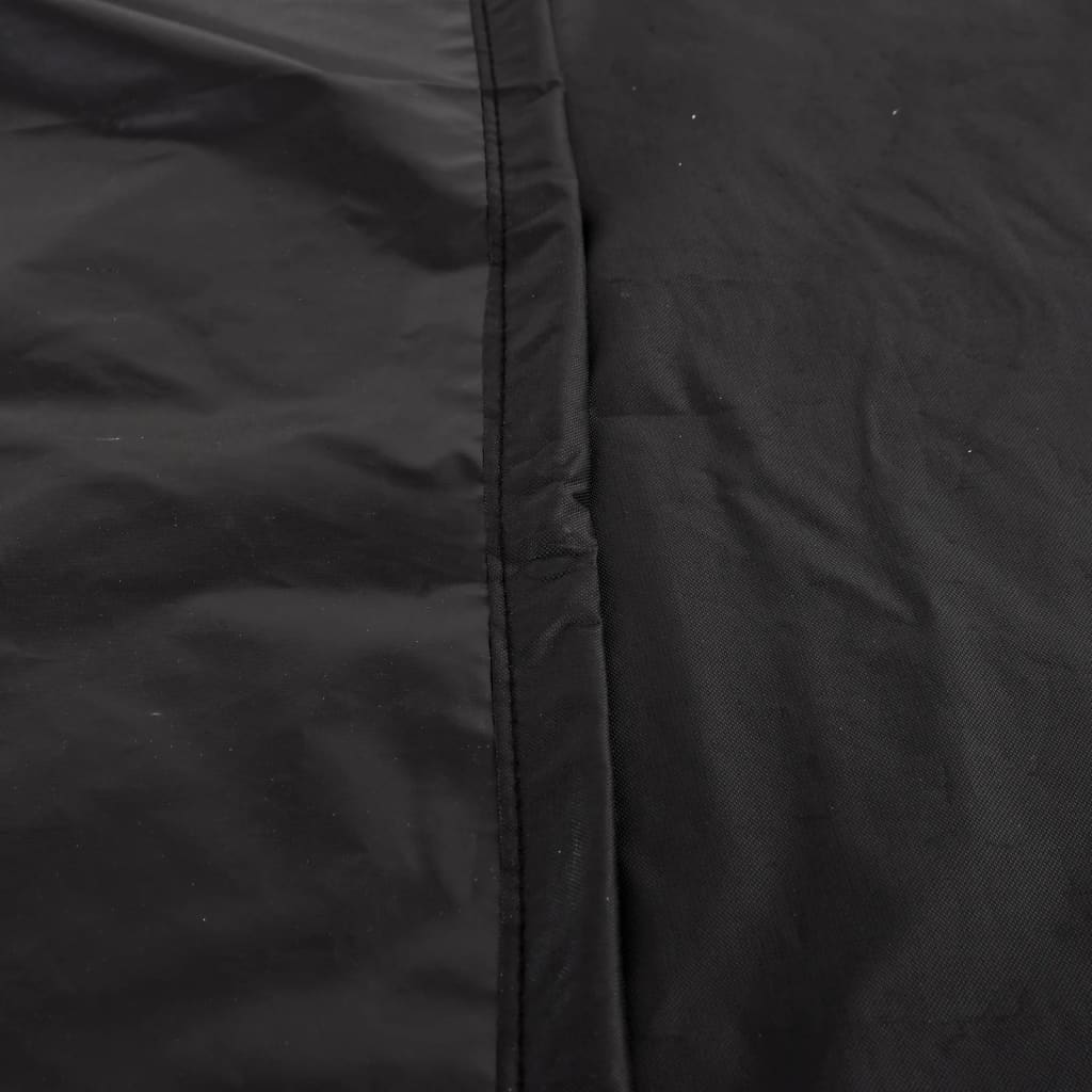 Fekete 420d oxford szövet grillsütőhuzat 140 x 58 x 106 cm