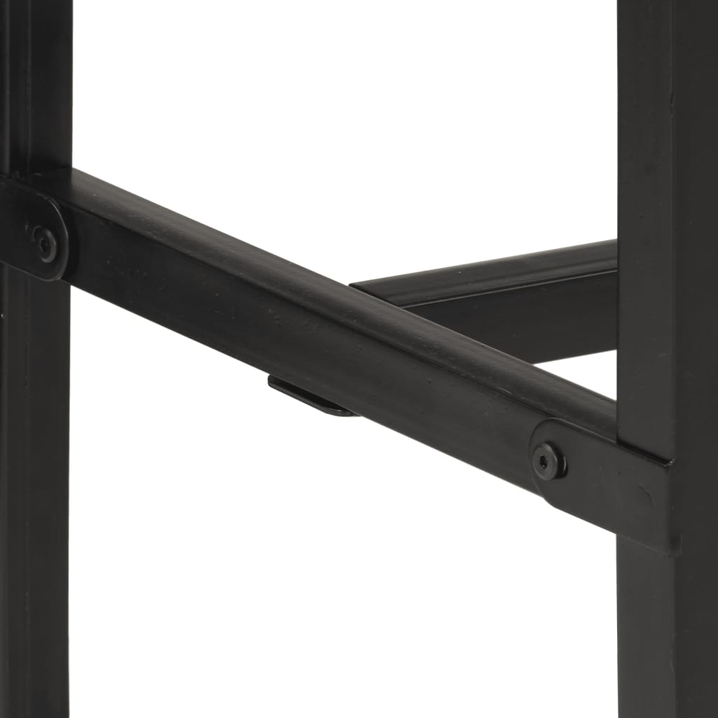 Tömör nyers mangófa bárasztal 110x55x107 cm