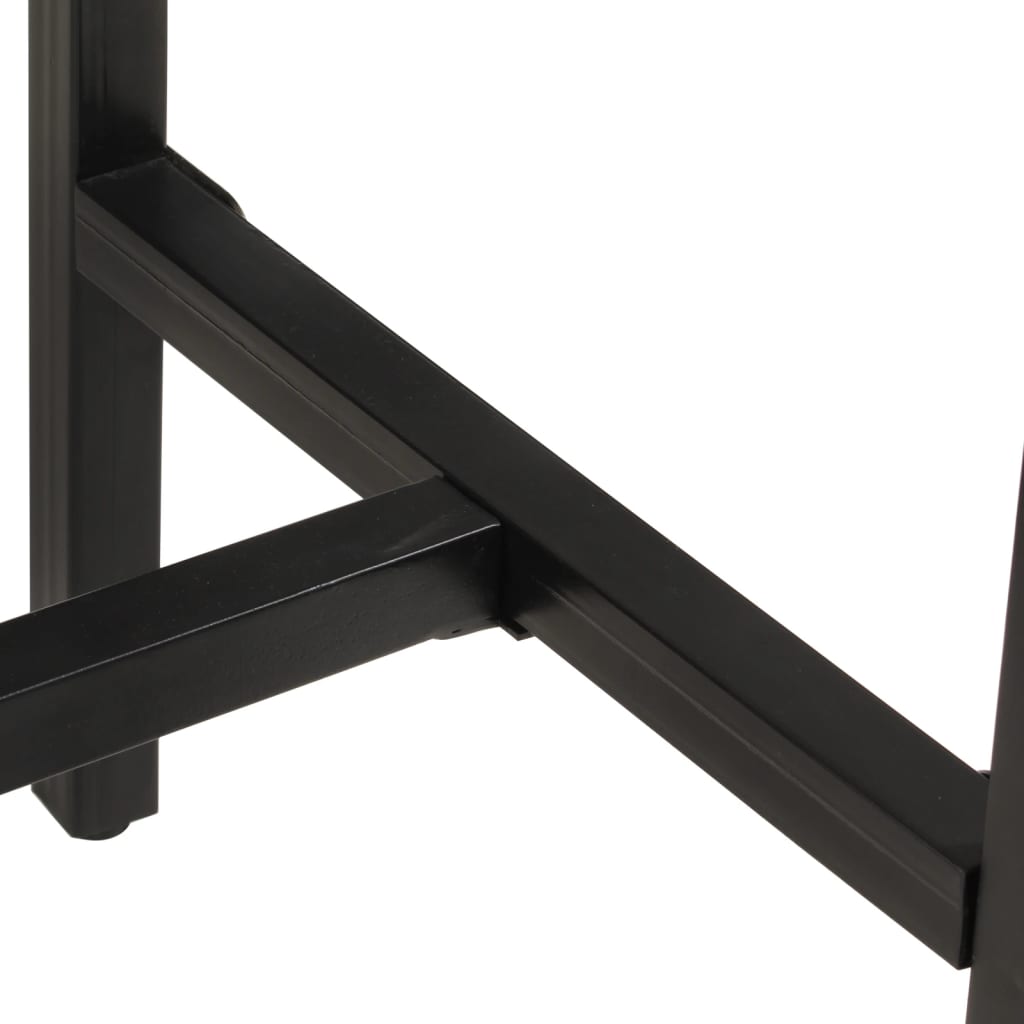 Tömör nyers mangófa bárasztal 60x55x107 cm