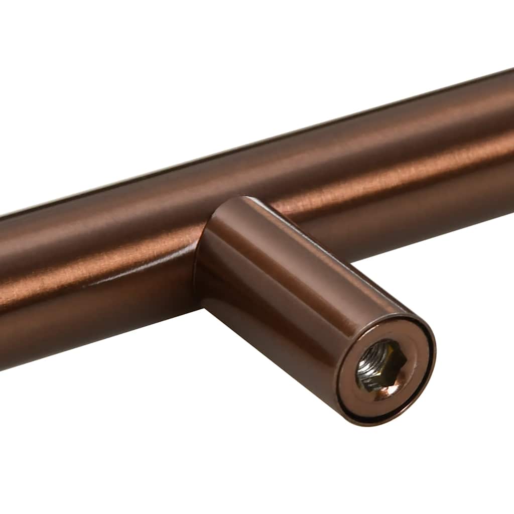 10 db bronz rozsdamentes acél szekrényfogantyú 160 mm