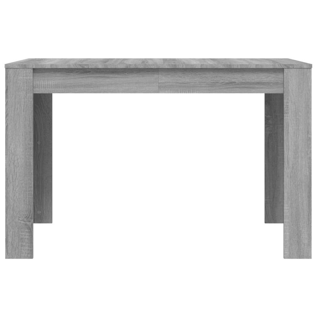 Szürke tölgyszínű műfa étkezőasztal 120 x 60 x 76 cm