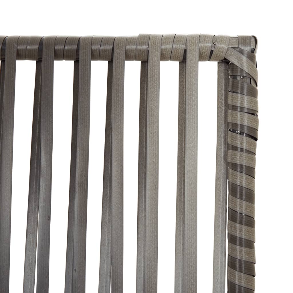 Szürke 5-paneles polyrattan térelválasztó Szürke 5-paneles polyrattan térelválasztó