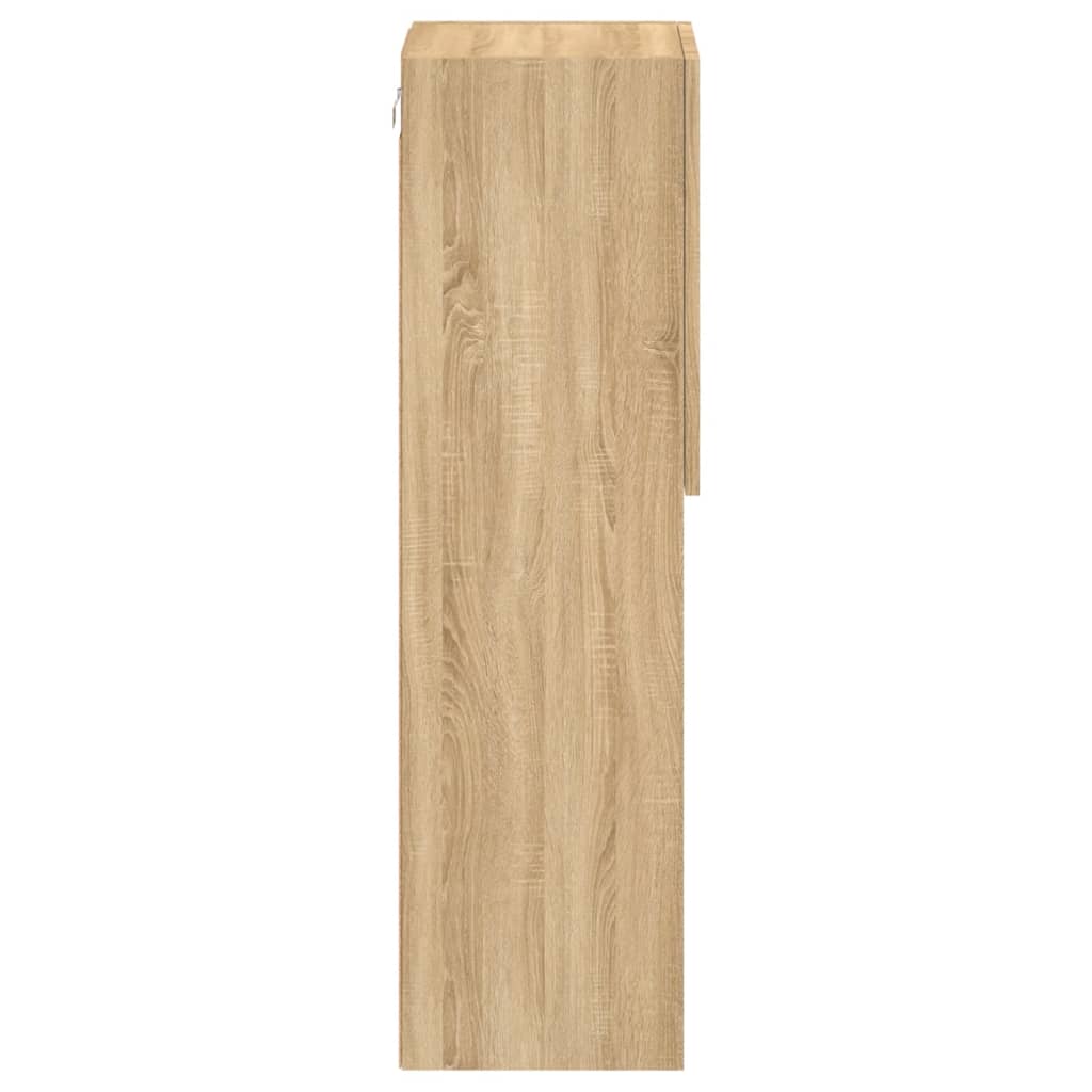 2 db sonoma tölgy színű tv-szekrény led-ekkel 30,5x30x102 cm 2 db sonoma tölgy színű tv-szekrény led-ekkel 30,5x30x102 cm