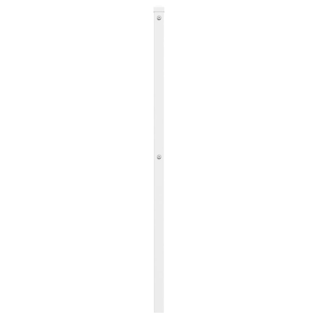 Fehér fém fejtámla 75 cm