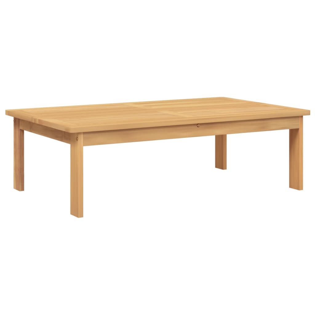 Tömör akácfa kerti asztal 100 x 60 x 30 cm Tömör akácfa kerti asztal 100 x 60 x 30 cm