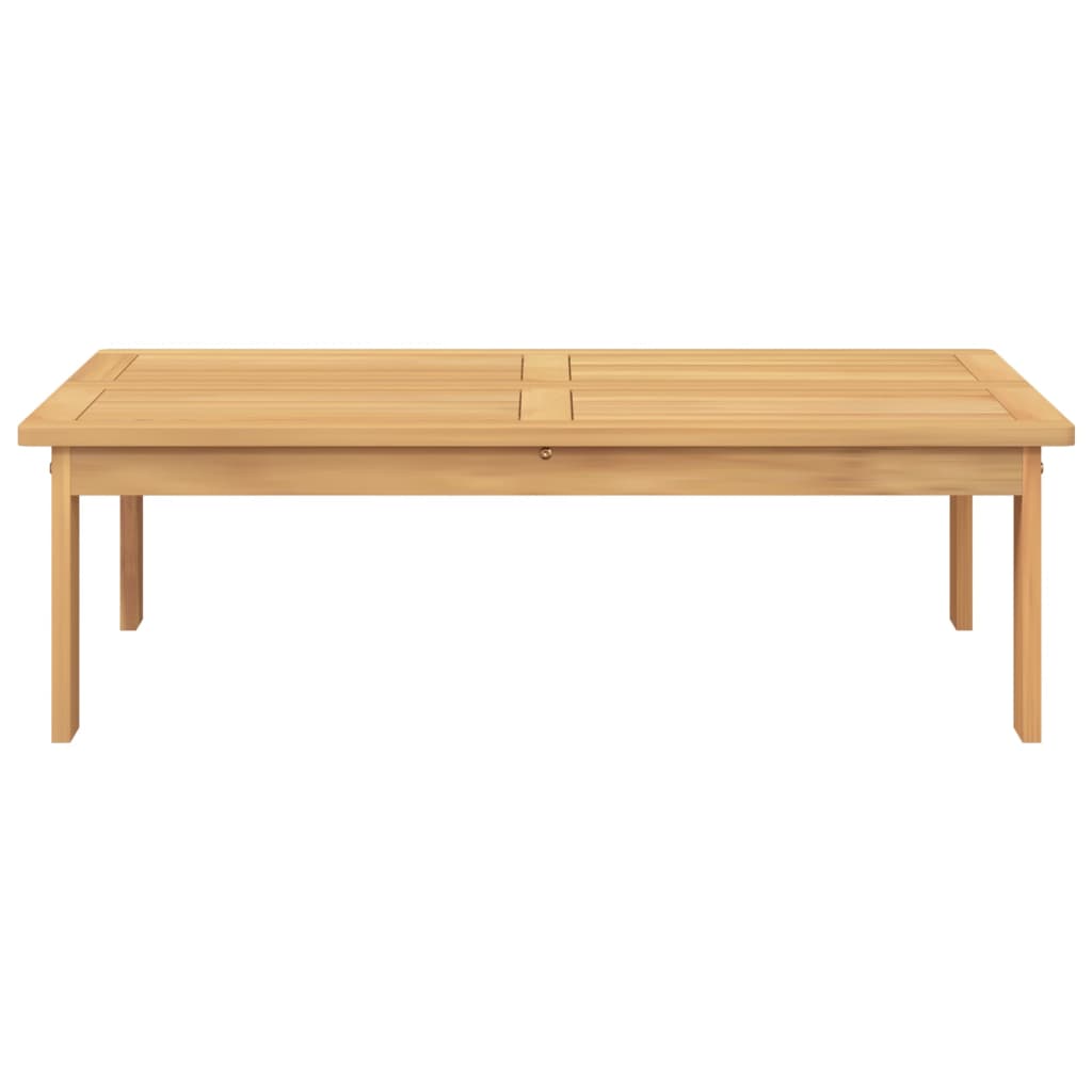 Tömör akácfa kerti asztal 100 x 60 x 30 cm Tömör akácfa kerti asztal 100 x 60 x 30 cm