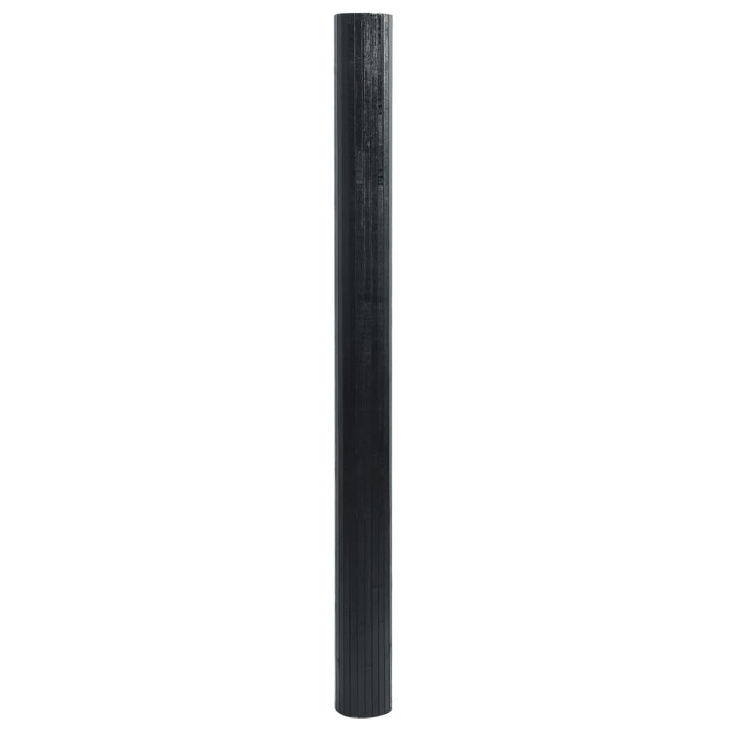 Fekete bambusz térelválasztó 165 x 250 cm