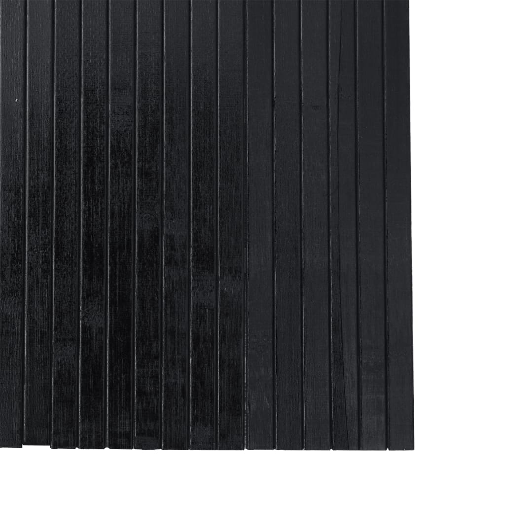 Fekete bambusz térelválasztó 165 x 250 cm