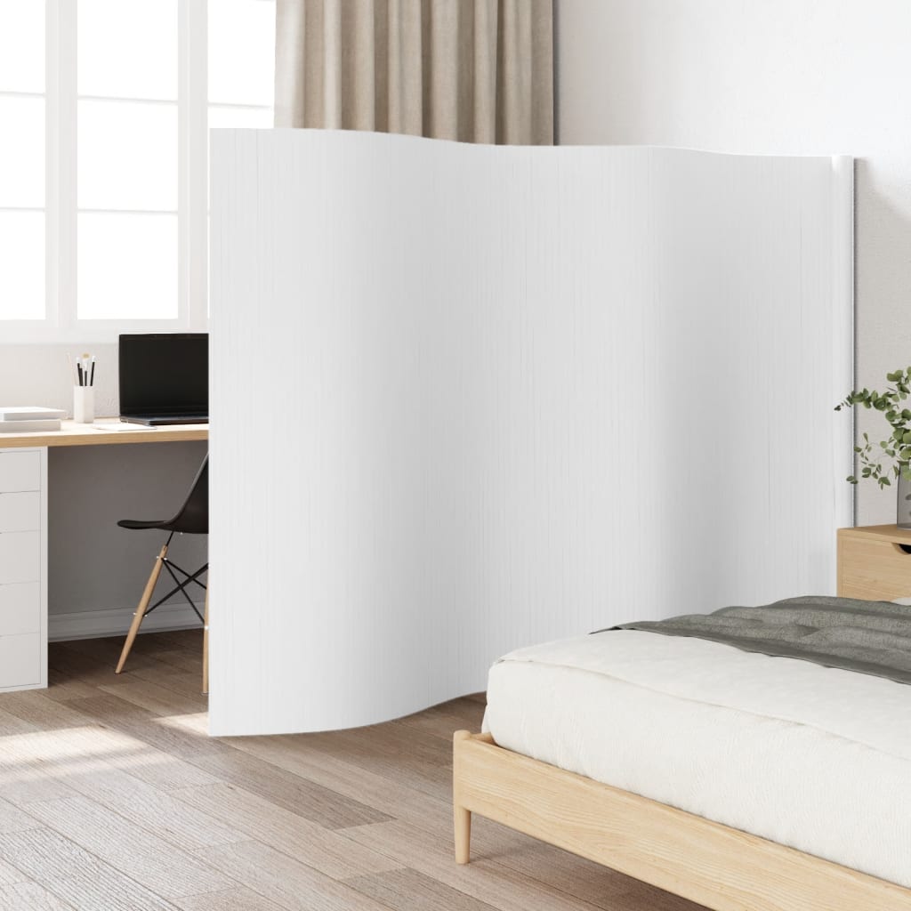 Fehér bambusz térelválasztó 165 x 400 cm Fehér bambusz térelválasztó 165 x 400 cm