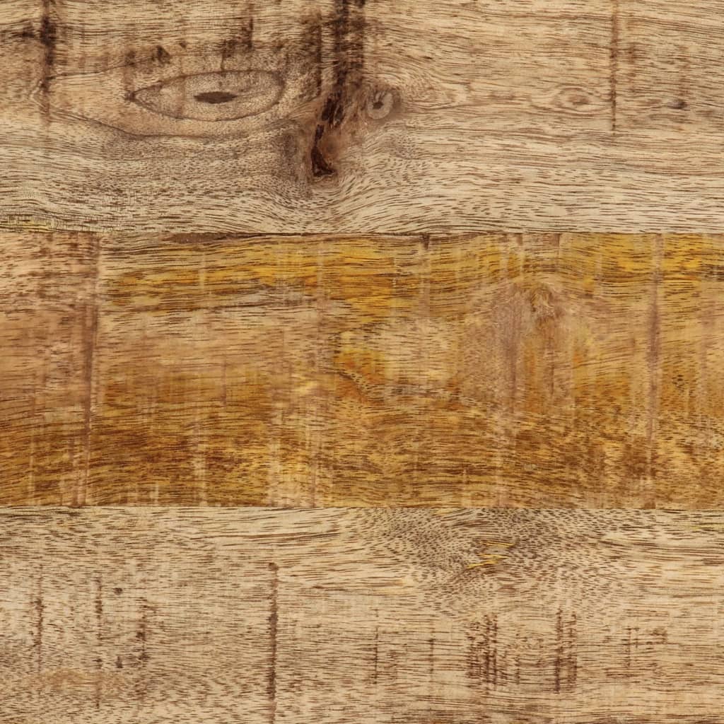 Tömör nyers mangófa konyha kocsi 60 x 40 x 80 cm