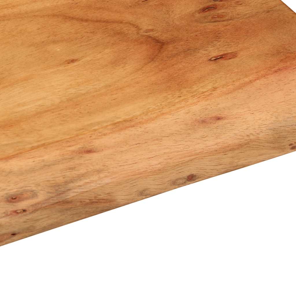 2 darab tömör akácfa fali polc 30 x 20 x 3,5 cm