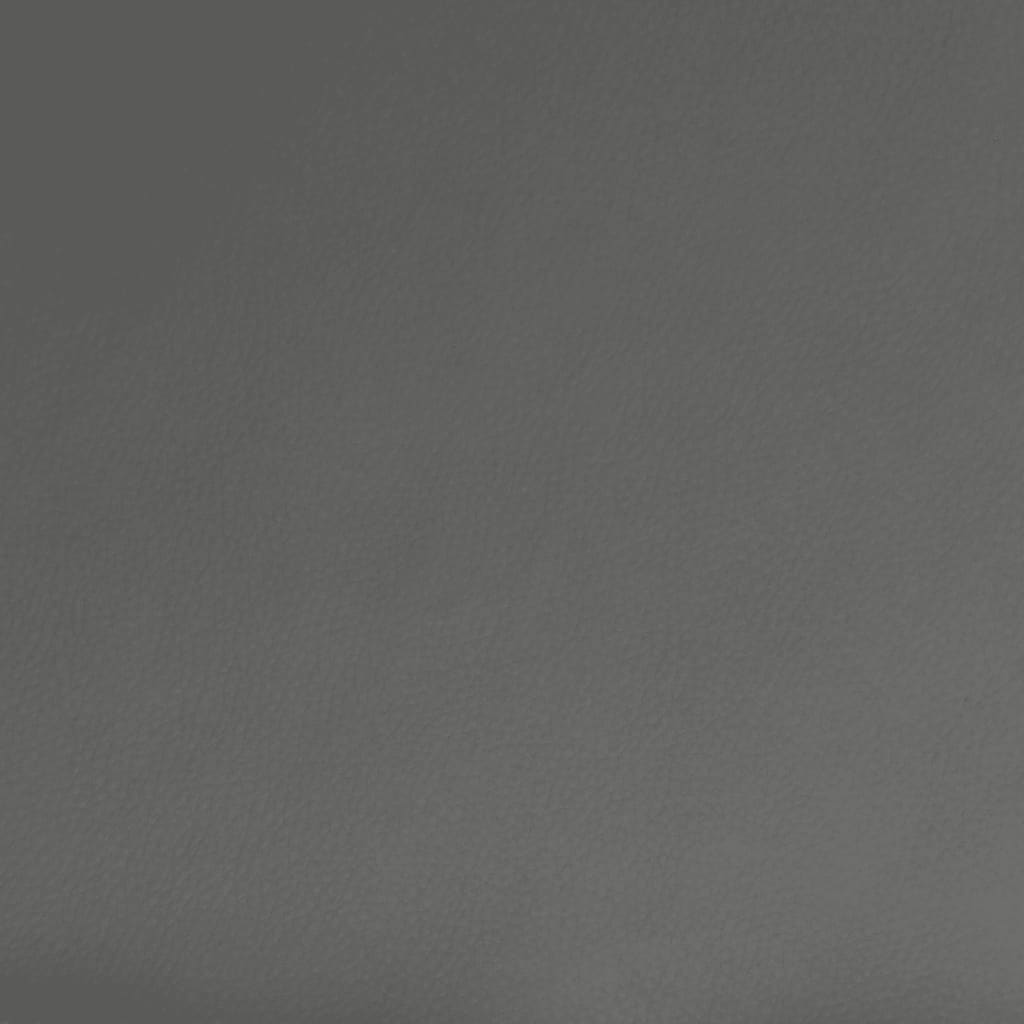 Kétszemélyes szürke műbőr dívány Kétszemélyes szürke műbőr dívány