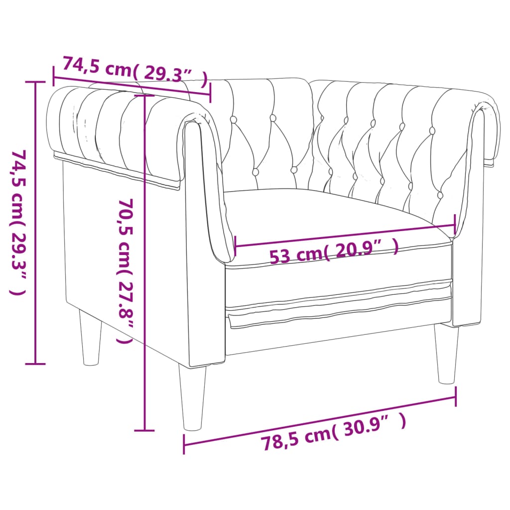 Világosszürke szövet chesterfield kanapé Világosszürke szövet chesterfield kanapé