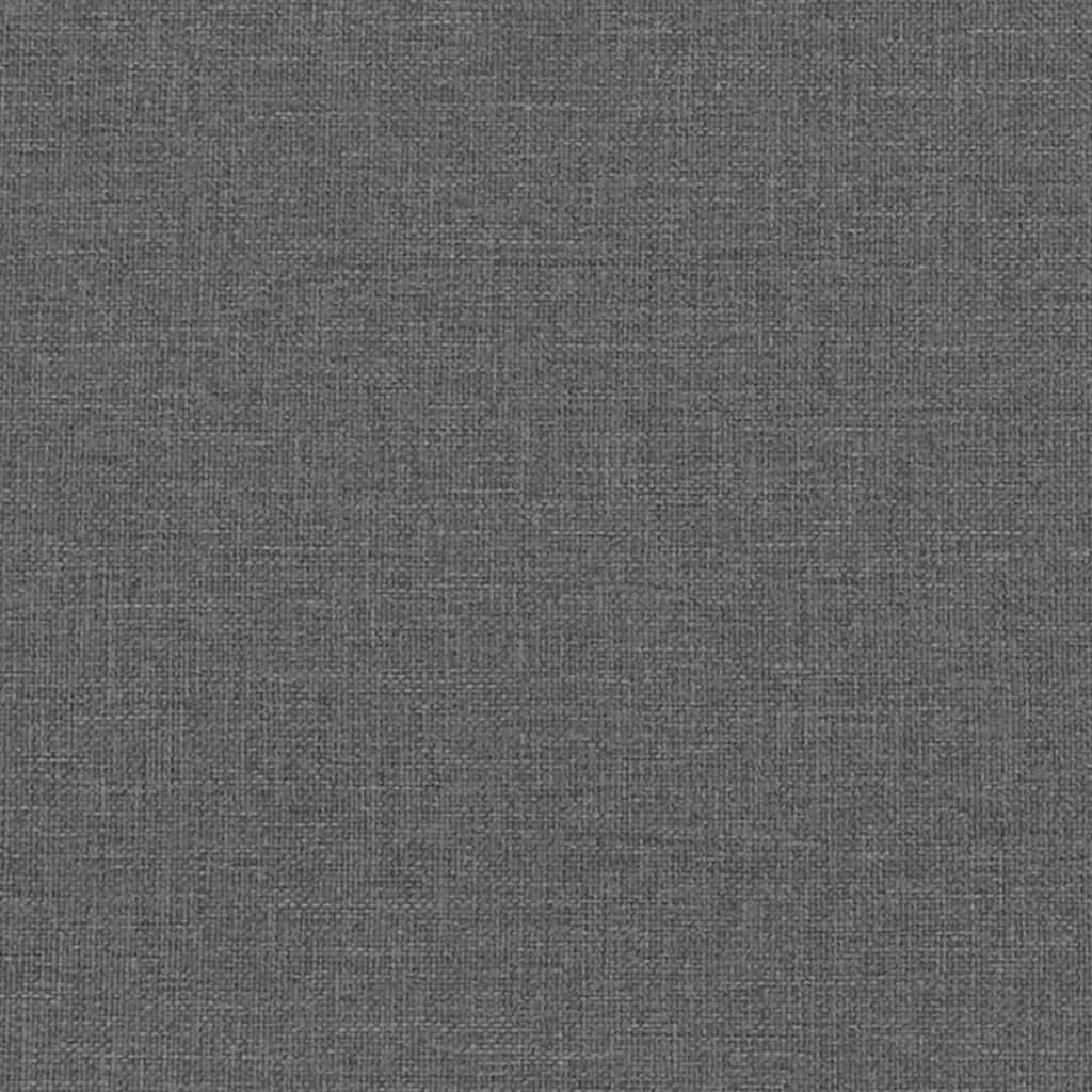 Sötétszürke szövet kanapészék