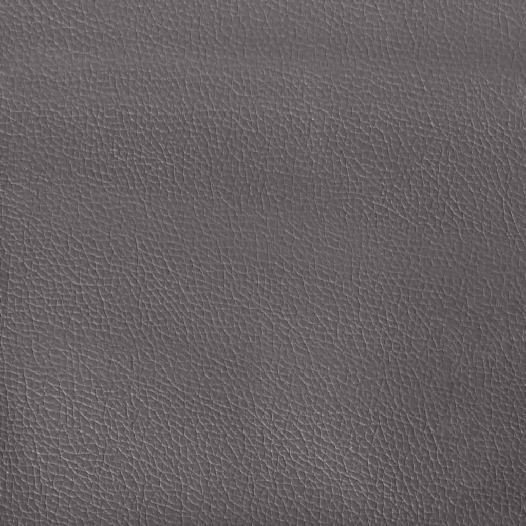 Szürke műbőr chesterfield kanapéfotel Szürke műbőr chesterfield kanapéfotel
