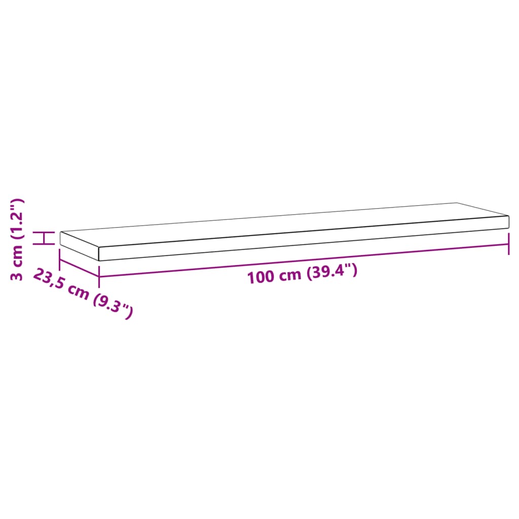 2 db ezüstszínű rozsdamentes acél fali polc 100 x 23,5 x 3 cm 2 db ezüstszínű rozsdamentes acél fali polc 100 x 23,5 x 3 cm