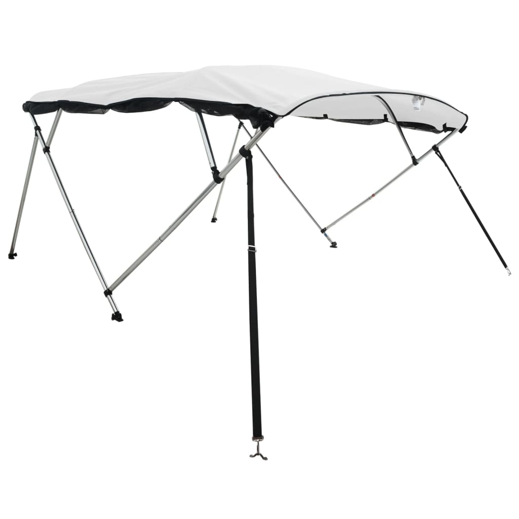 Négyágú bimini tető hálós oldalfalakkal 243x(170-182)x137 cm