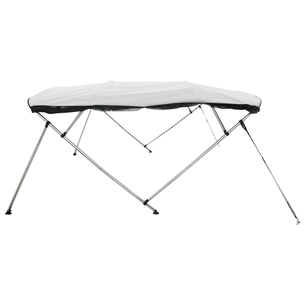 Négyágú bimini tető hálós oldalfalakkal 243x(170-182)x137 cm