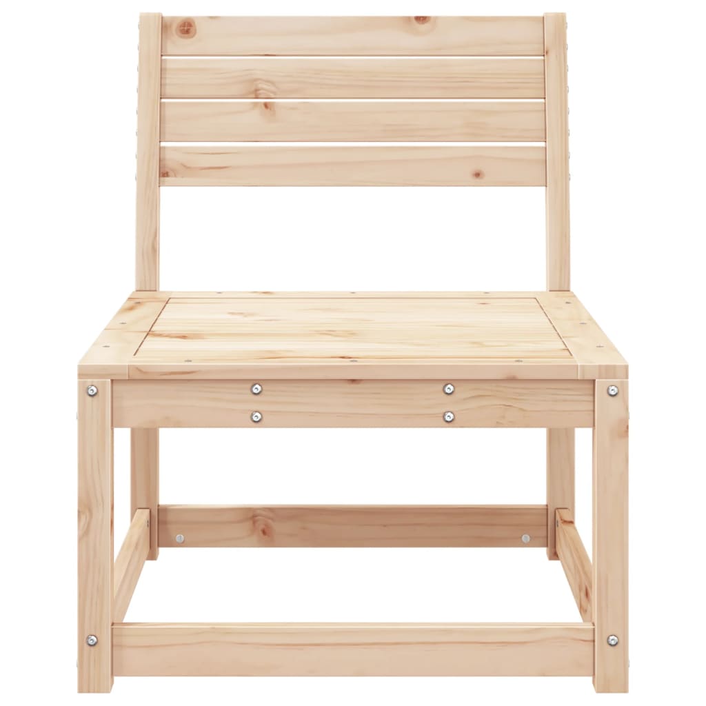 Tömör fenyőfa kerti kanapé